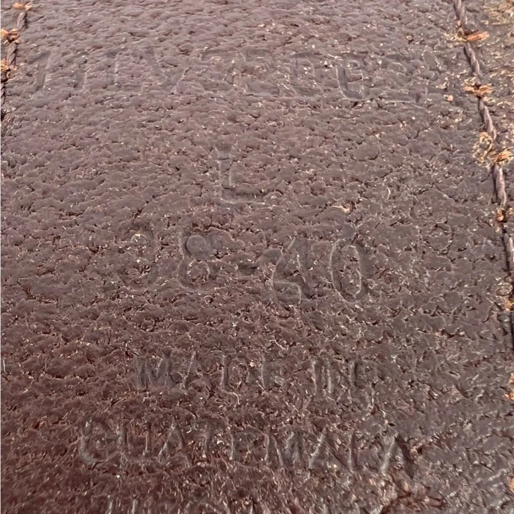 Vintage‎ Brown Leather Belt 38/40